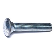 MIDWEST FASTENER 3/4"-10 x 4" Zinc Plated Grade 2 / A307 Steel Coarse Thread Carriage Bolts 20PK 01183